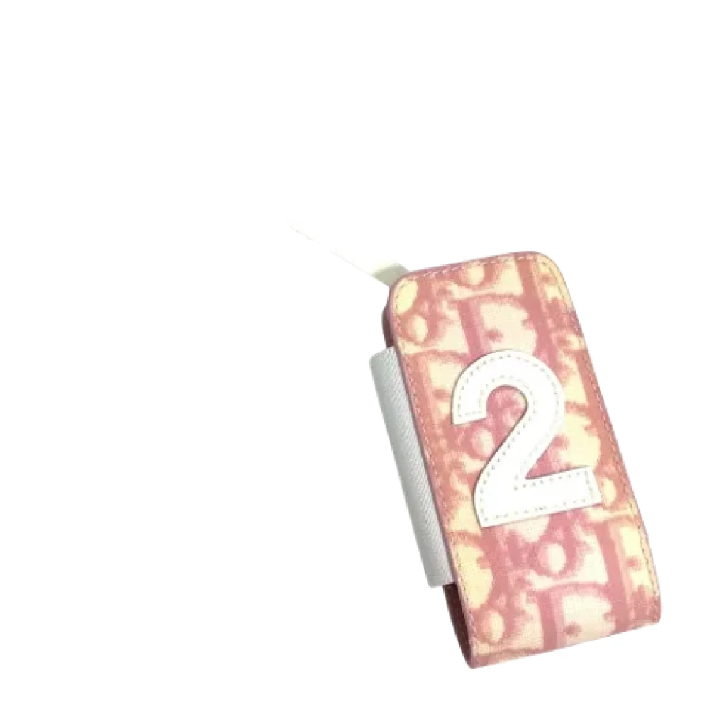 Dior Vintage Pre-owned Fabric home-office Pink Dames