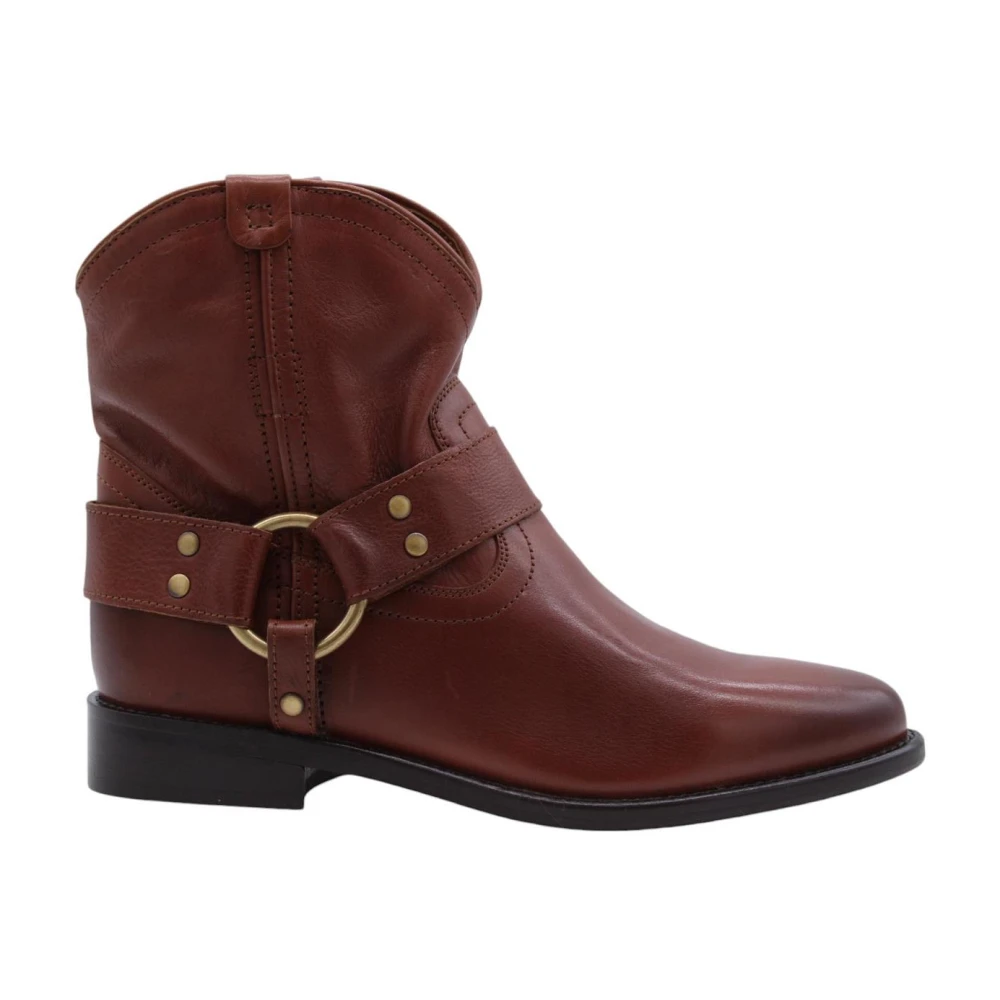 Bronx Femme Marron Chaussures, Brun, Taille: 38 Eu Bottines Élégantes