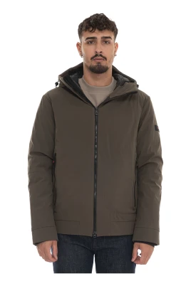 LOGESRT01 Hooded Harrington Jacket