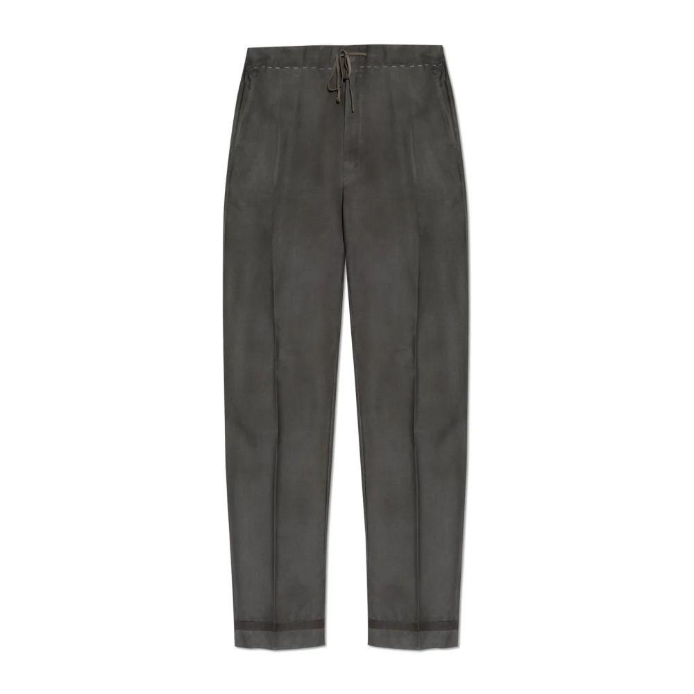 Maison Margiela Kreukelbroek met vintage effect Gray Heren