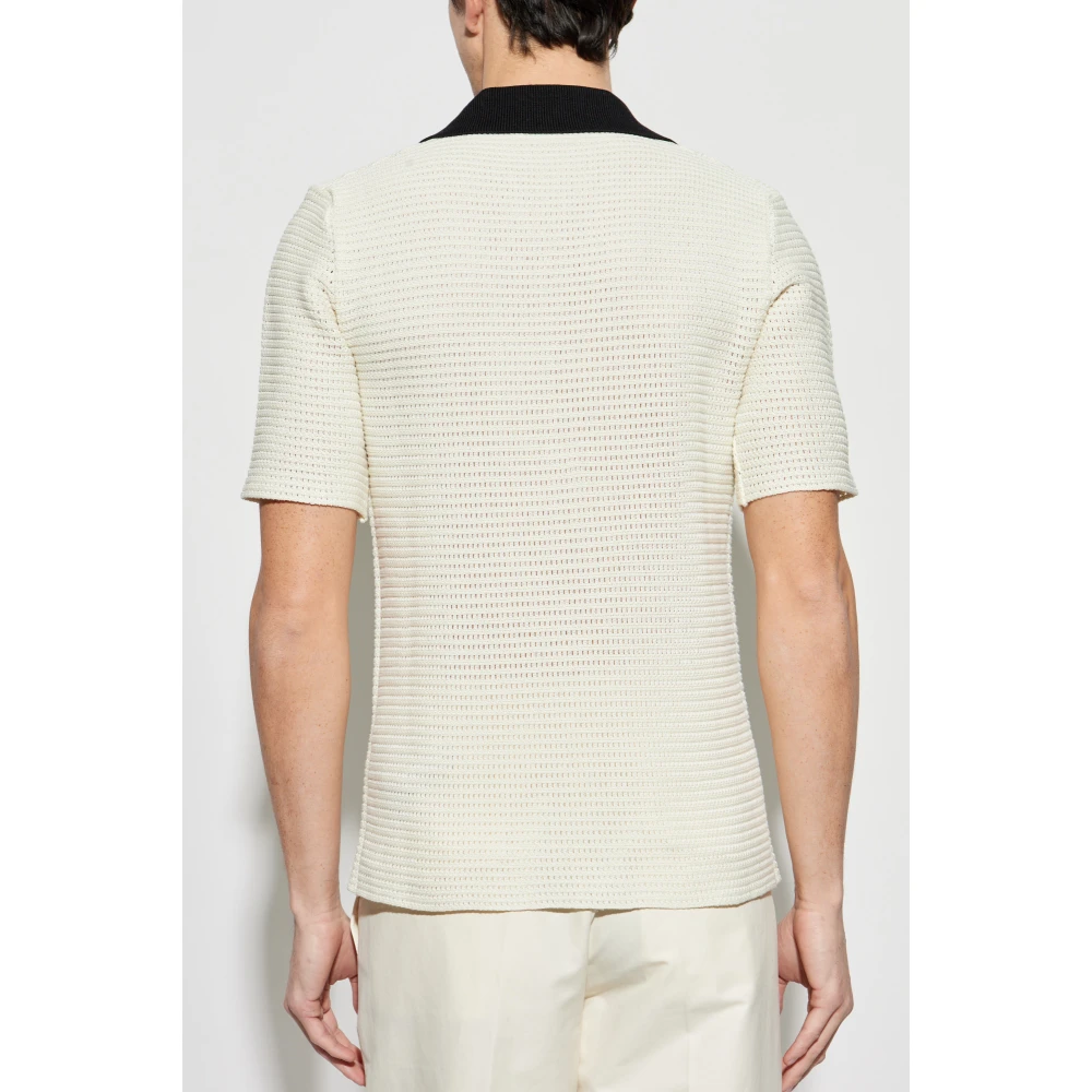 Jil Sander Trui met korte mouwen White Heren