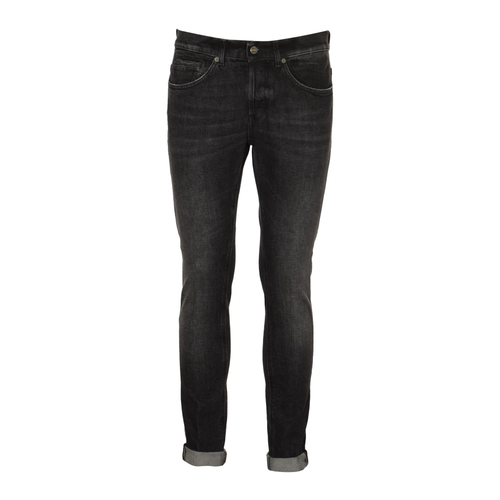 Dondup Zwarte George Jeans Black Heren