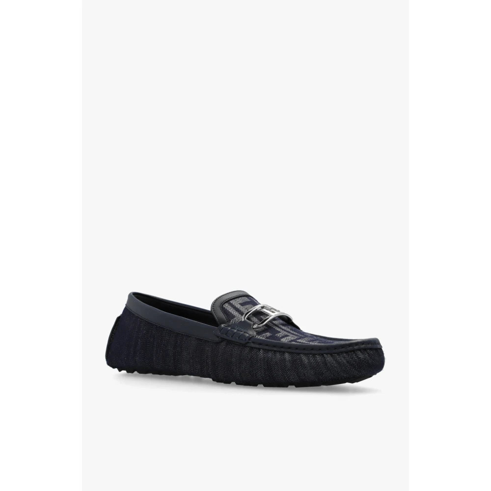 Fendi O'Lock mocassins Blue Heren