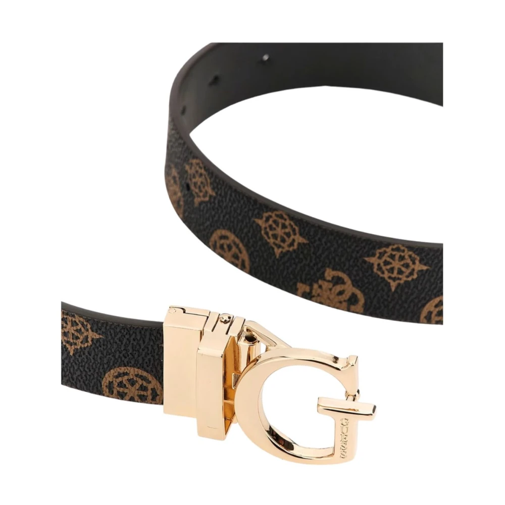 Guess Stijlvolle riem voor mannen en vrouwen Brown Dames