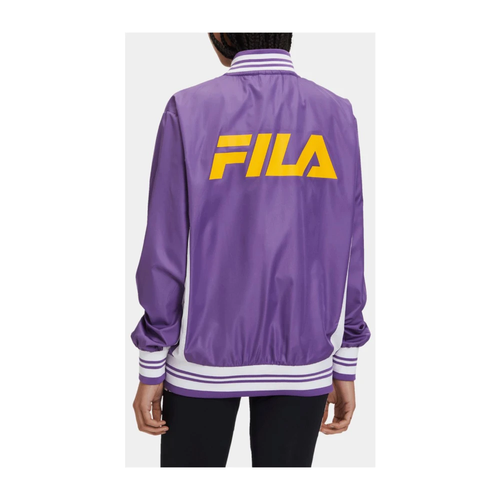 Fila Paarse Ritsjas Kleurblokken Strepen Multicolor Dames