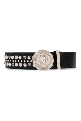 Medusa Biggie Embellished Belt 1.6"