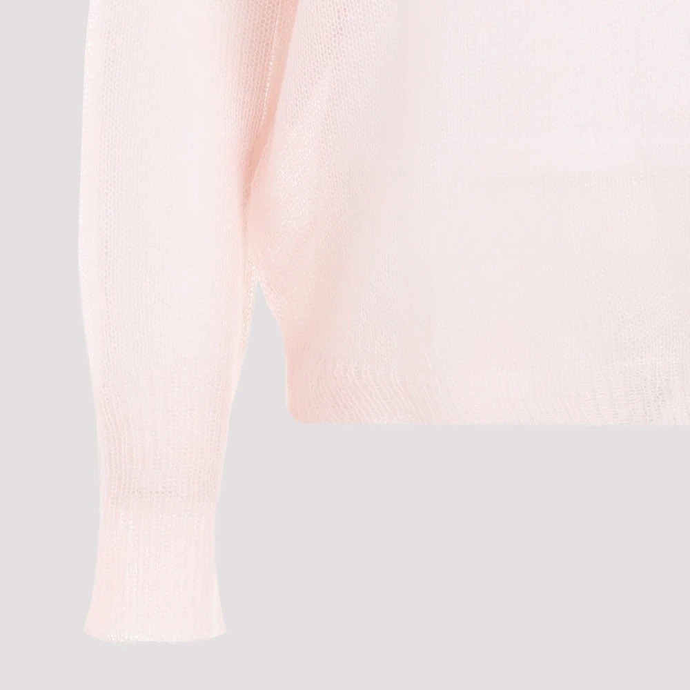 Fabiana Filippi Round-neck Knitwear Pink Dames