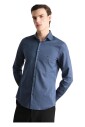 chemise-a-motifs-bleus-coupe-slim