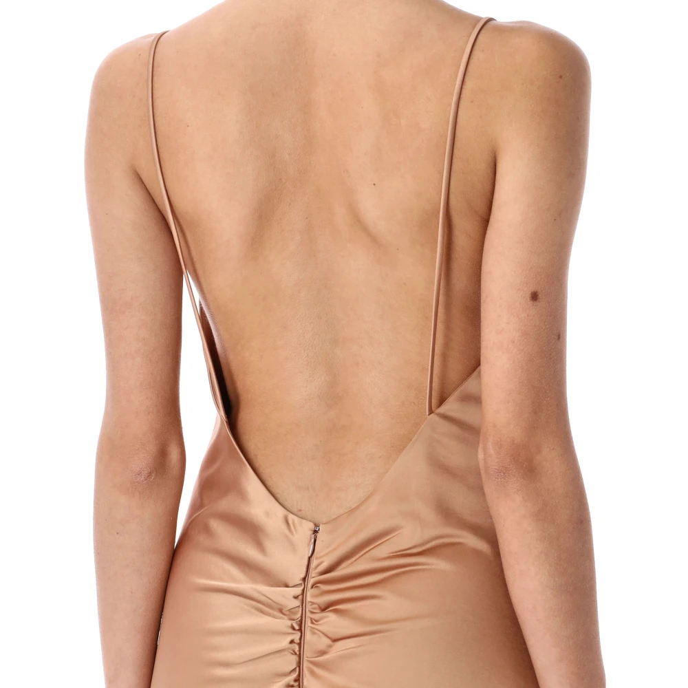 Andamane Maxy Slip Jurk in Ninfea Stijl Pink Dames