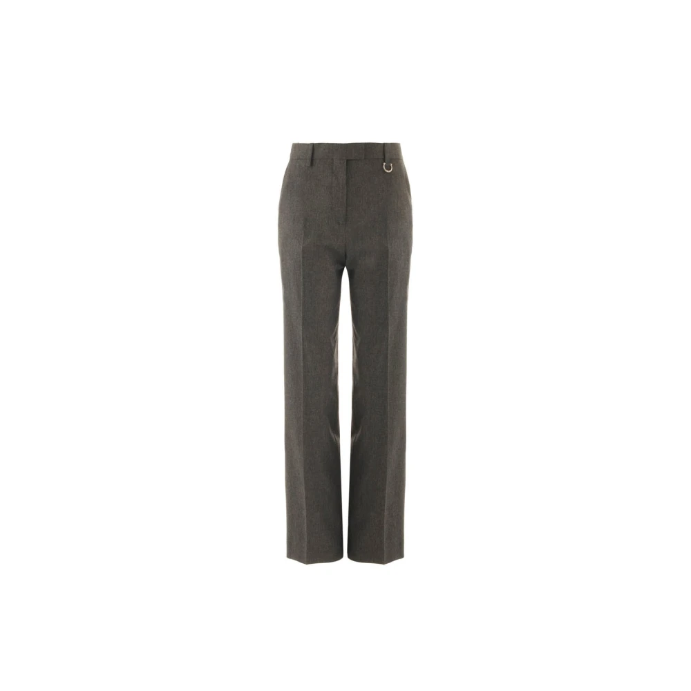 John Richmond Getailleerde broek met rechte pijp Gray Dames