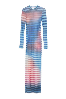 blue-striped-long-sleeve-dress