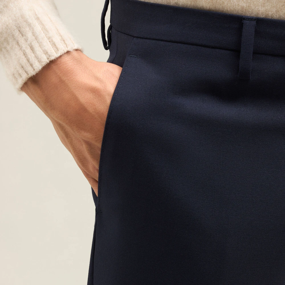 Boglioli Hoge Twist Wol K-Pak Blue Heren