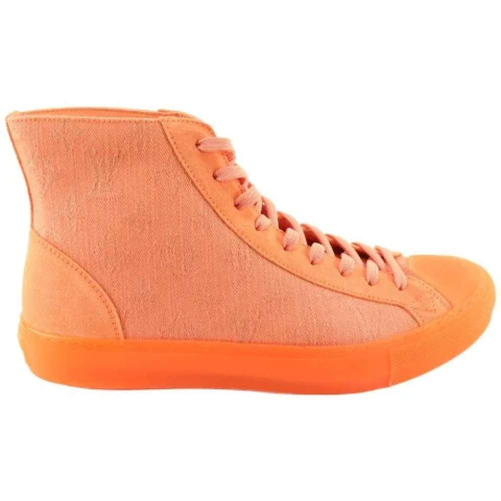 Louis Vuitton Vintage Begagnade sneakers Orange, Dam