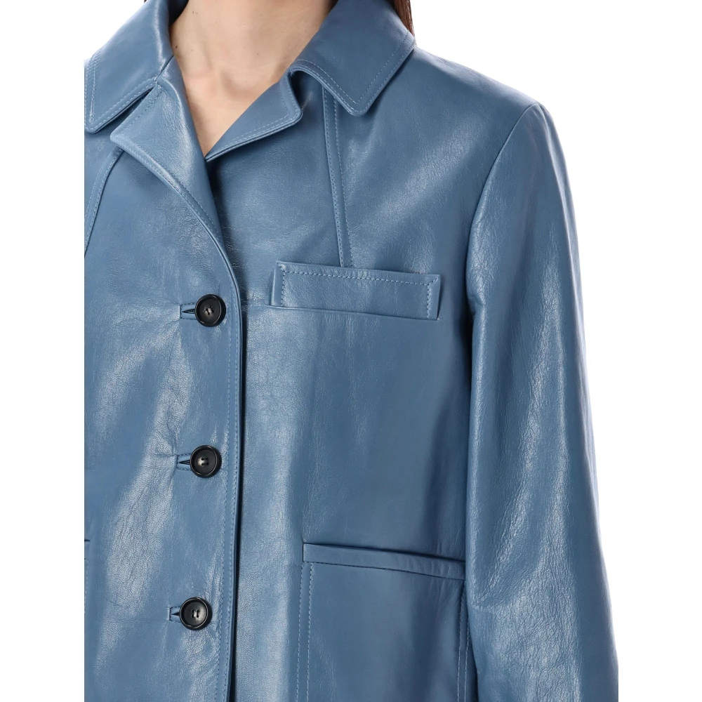 Marni Coats Blue Dames