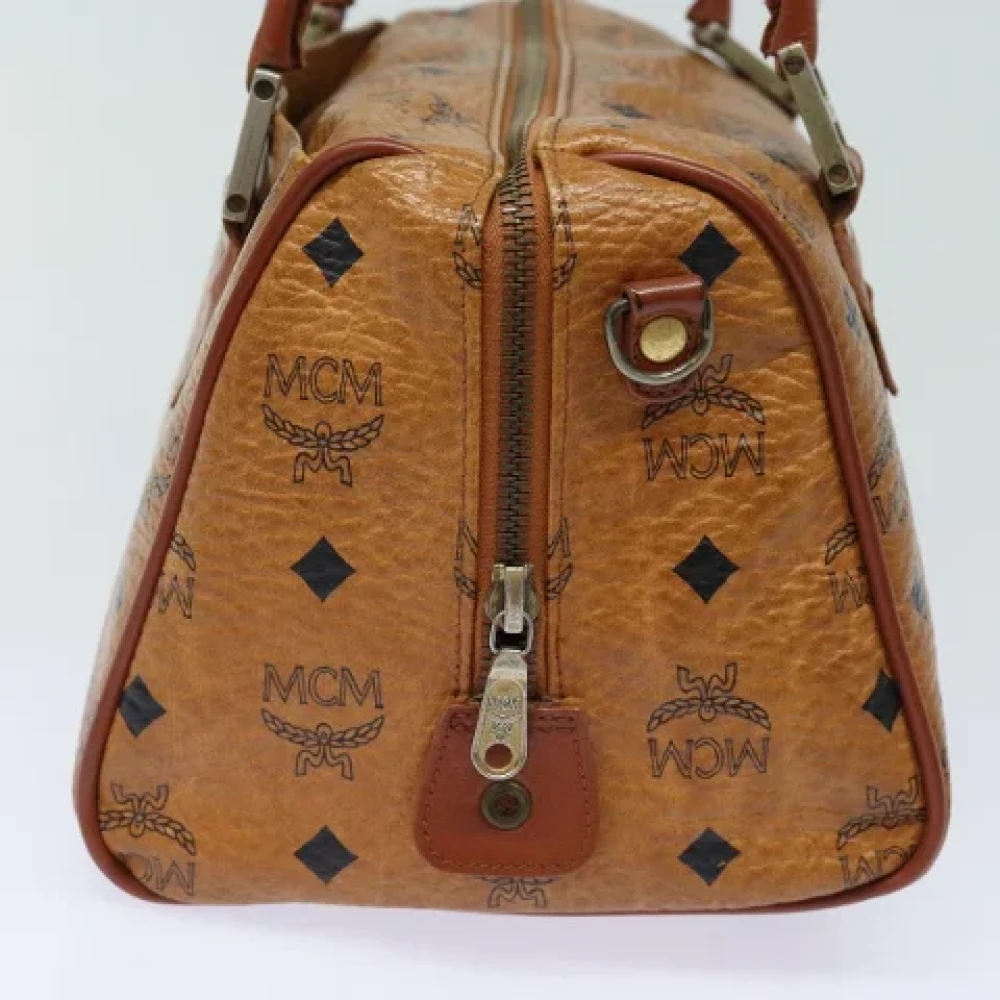 MCM Pre-owned Leather handbags Brown Dames