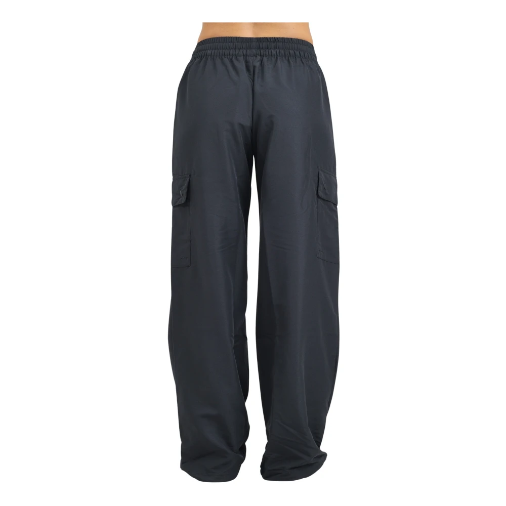 adidas Originals Cargo Geweven Zwarte Broek Essentials Black Dames