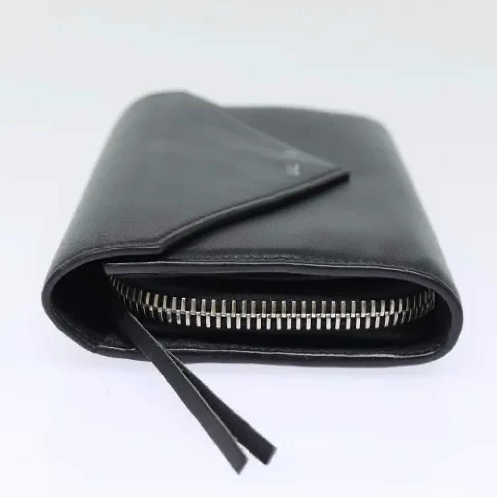 Balenciaga Vintage Pre-owned Leather wallets Black Dames