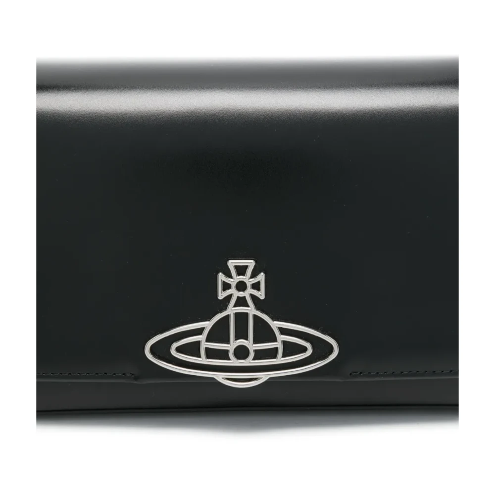 Vivienne Westwood Zwarte Middelgrote Handtas Hazel Stijl Black Dames