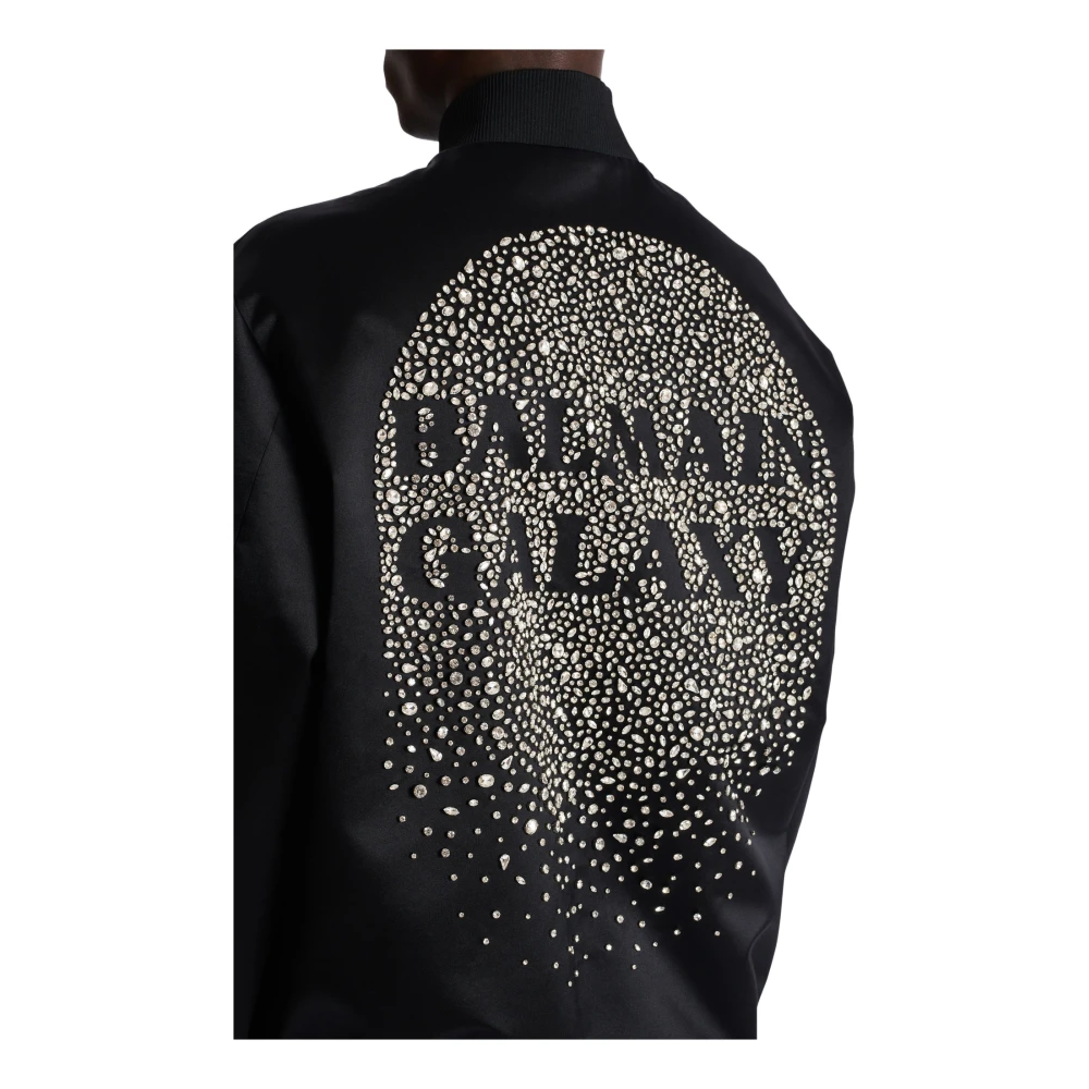 Balmain Bomber Jackets Black Heren