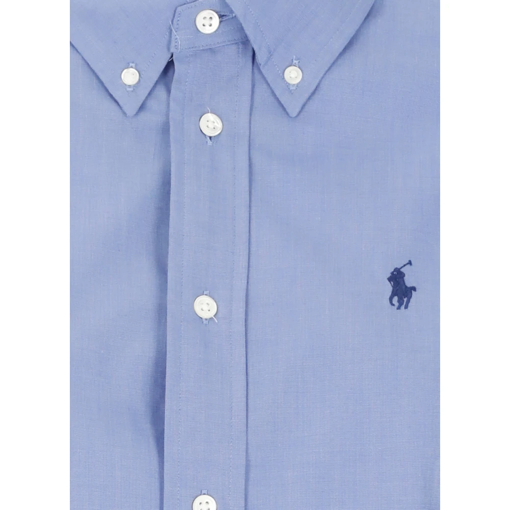 Ralph Lauren Katoenen overhemd Blue Dames
