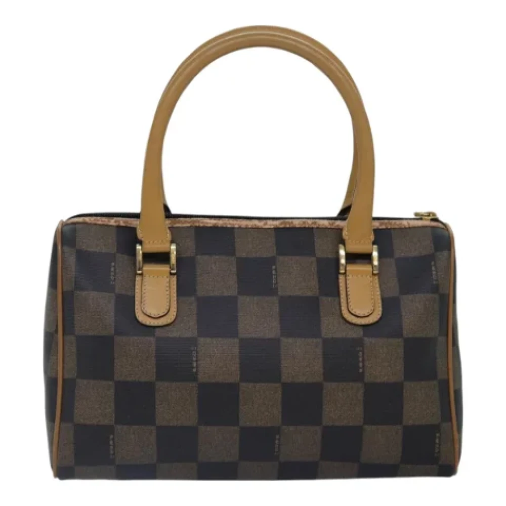 Fendi Vintage Pre-owned Canvas travel-bags Brown Dames