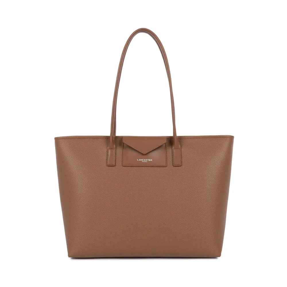 Lancaster Brown Shopping Bags, Female, One Size, Maya Double Kba