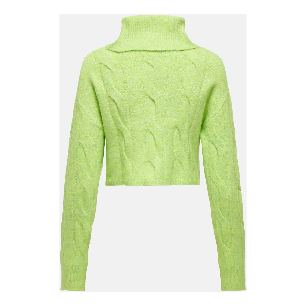 Only Stijlvolle Gebreide Collectie Green Dames