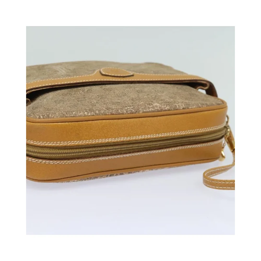Gucci Vintage Pre-owned Fabric gucci-bags Beige Dames