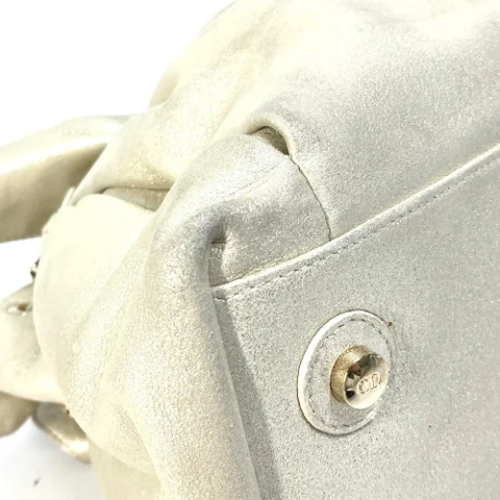 Dior Vintage Pre-owned Leather dior-bags Yellow Dames