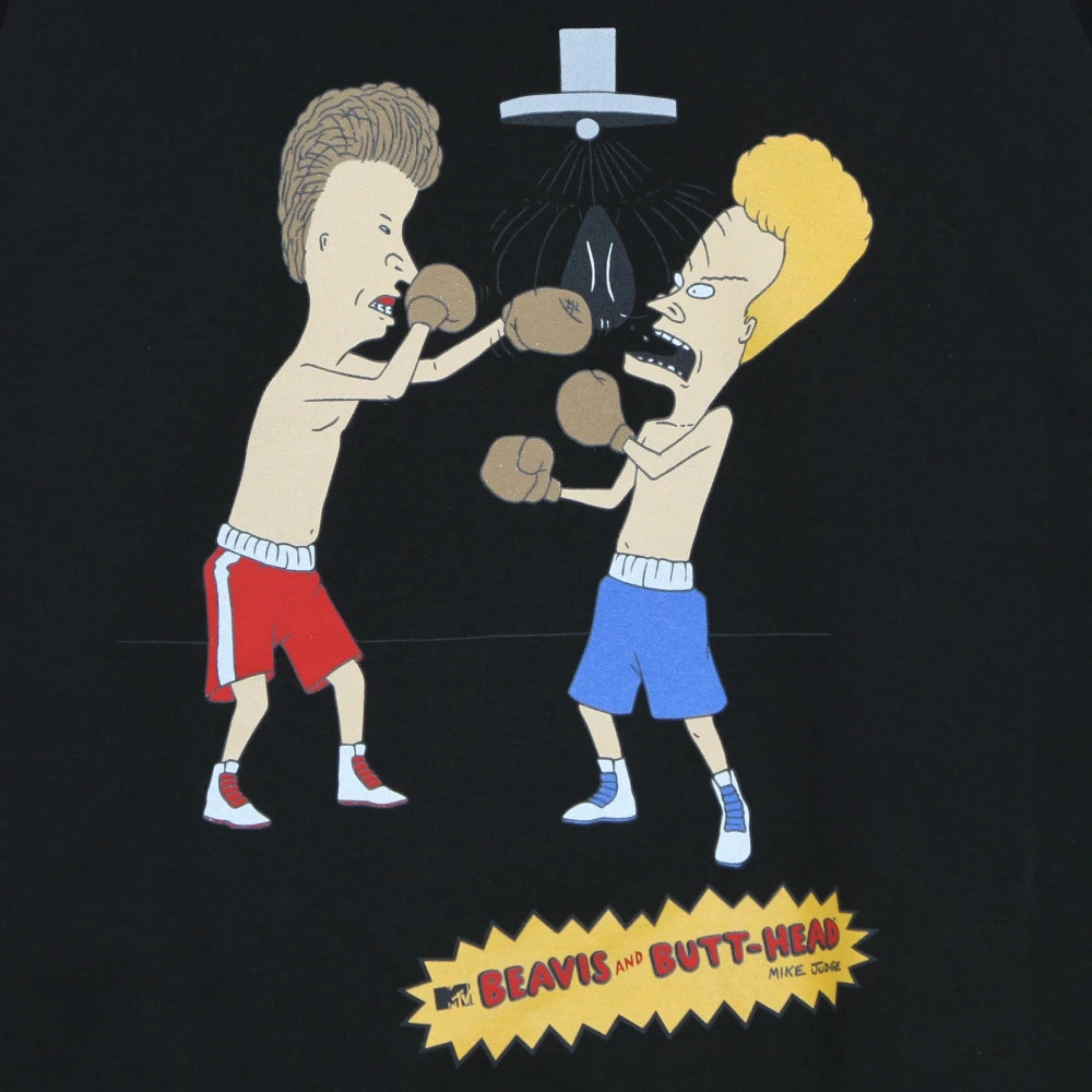 Iuter Beavis & Butthead Crewneck Sweatshirt Zwart Black Heren