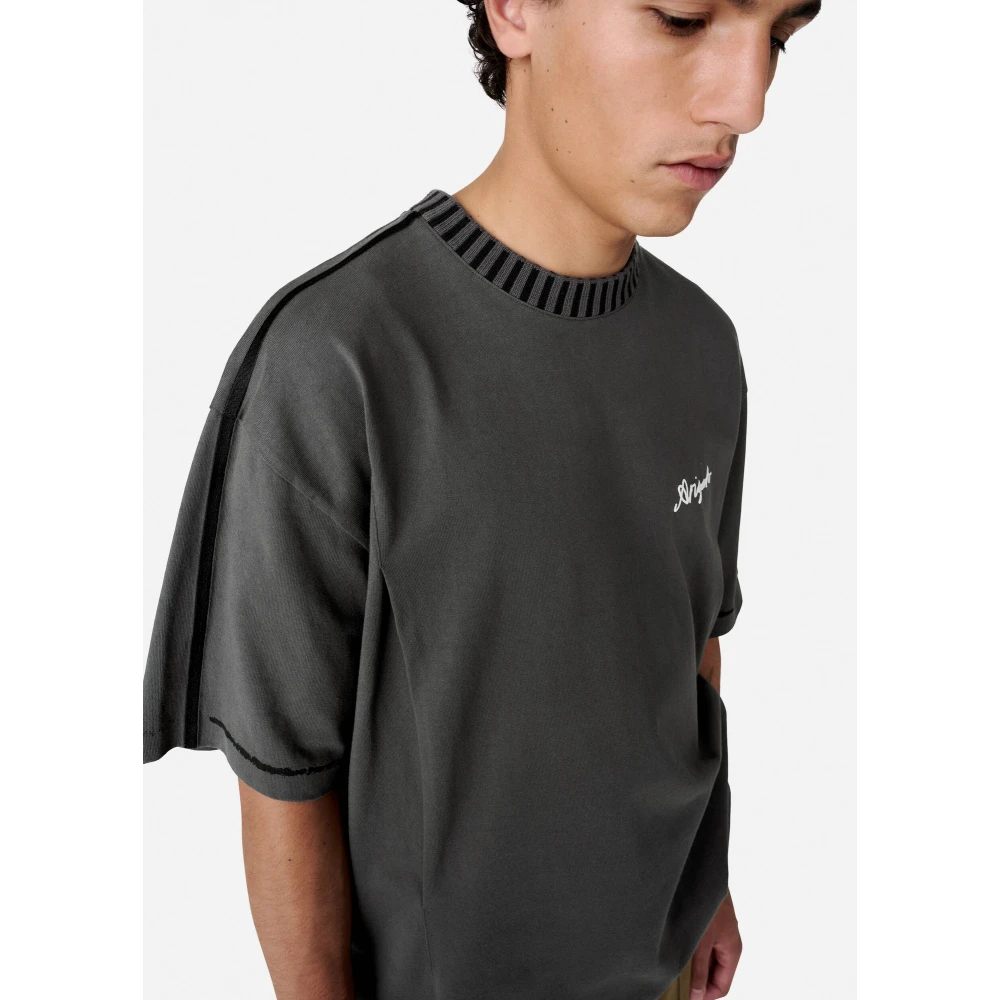 Axel Arigato Zee Relaxte T-shirt Gray Heren