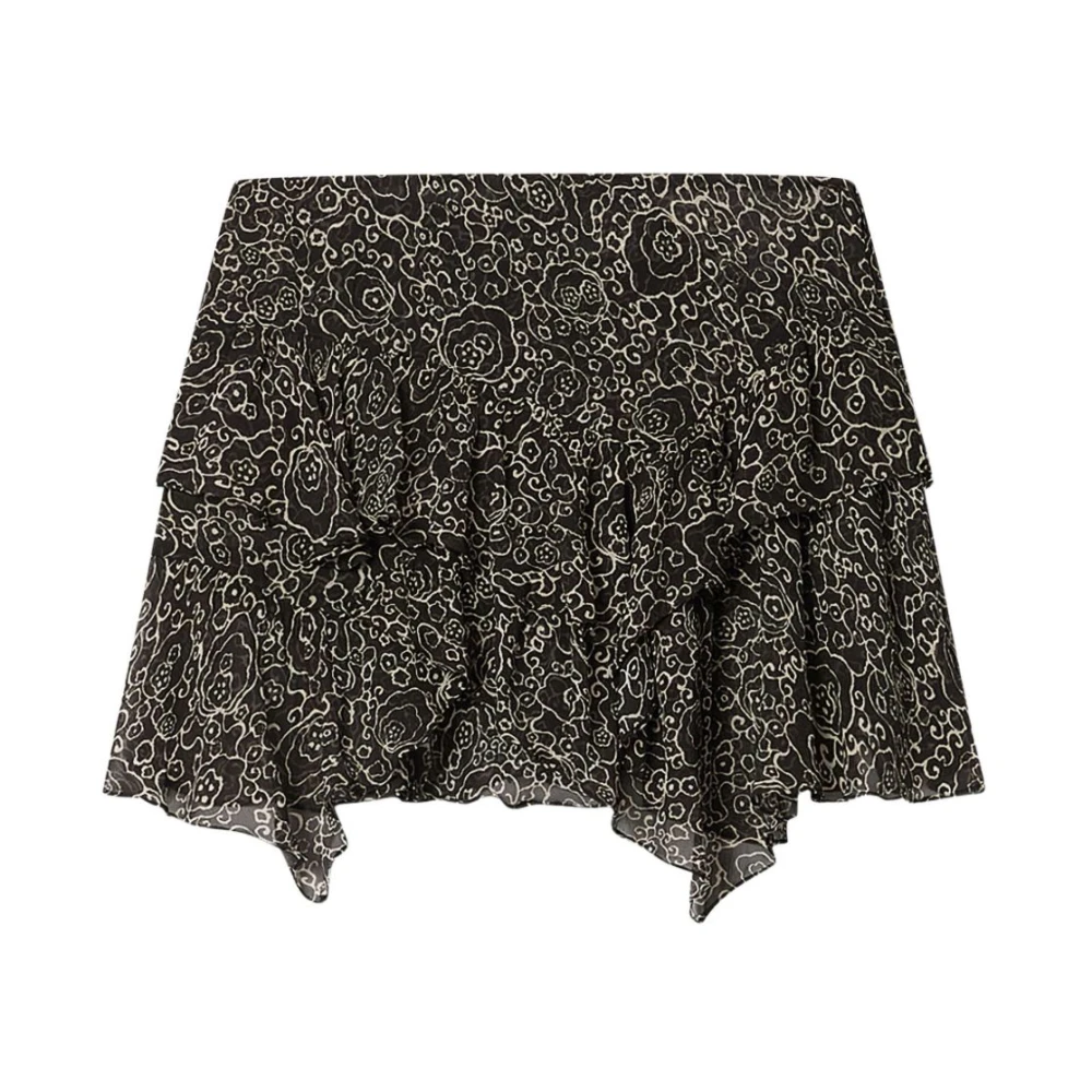 Marant Étoile Women's Black Short Skirts, S, Short Skirt