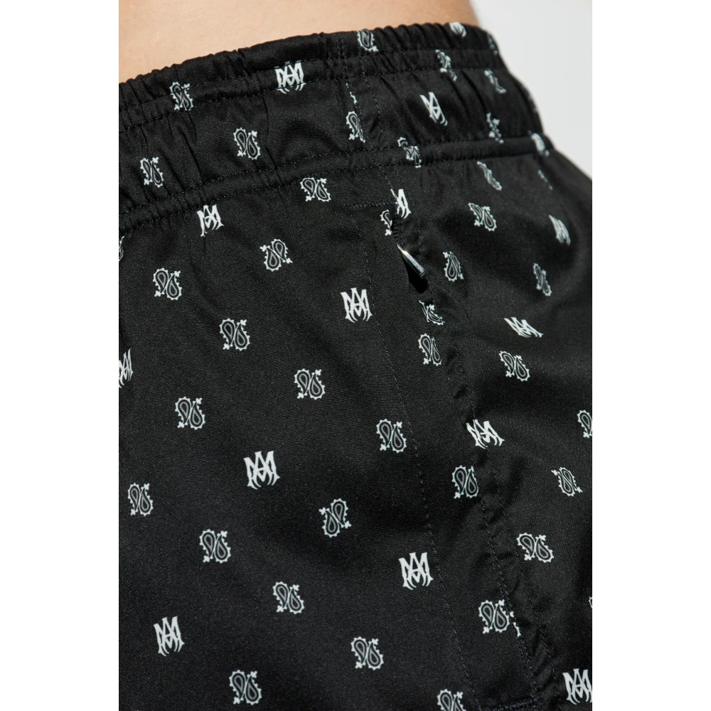 Amiri Zwembroek Black Heren