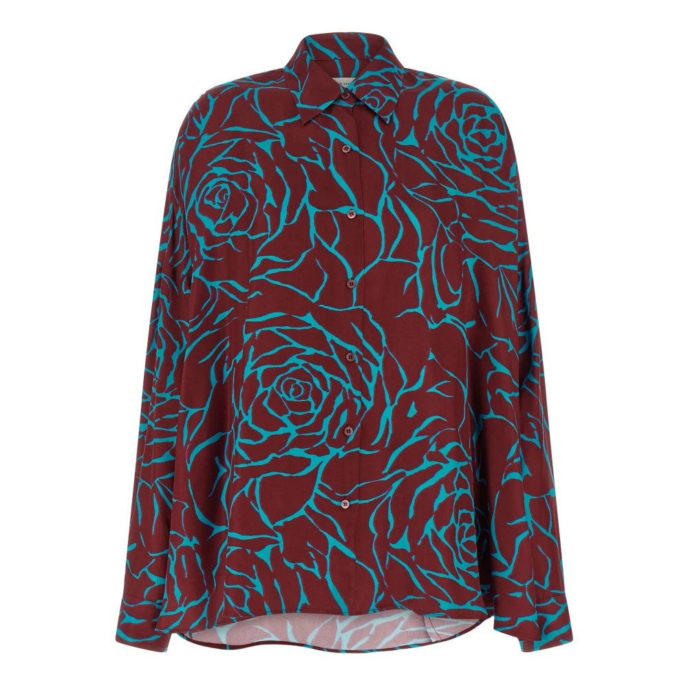 Dries Van Noten Women's Multicolor Casia Shirt - Shirts - M - Blouses & Shirts