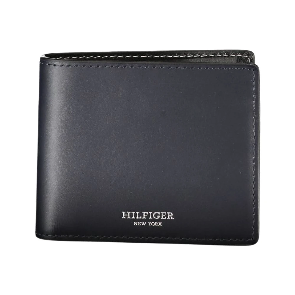 Tommy Hilfiger Men's Blue Wallets & Cardholders, One Size, Leather Wallet