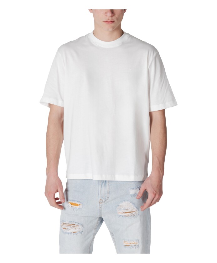 t-shirt-blanc-en-coton-manches-courtes