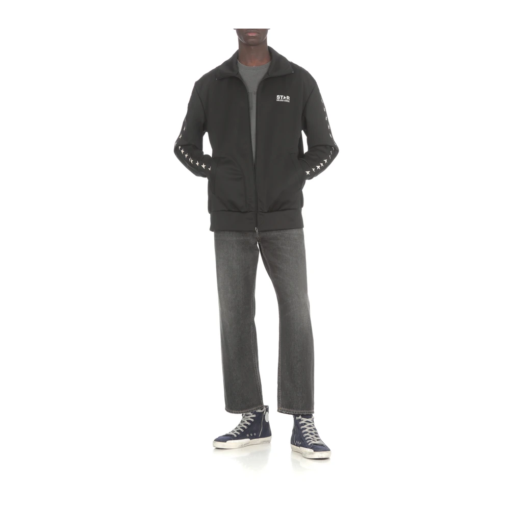 Golden Goose Denis Sweatshirt Black Heren
