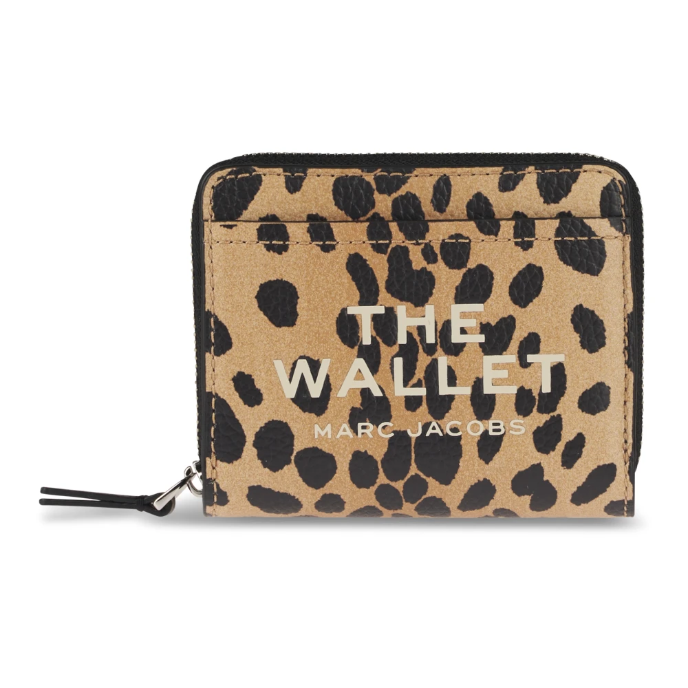 Marc Jacobs Zwarte Compacte Portemonnee Black Dames