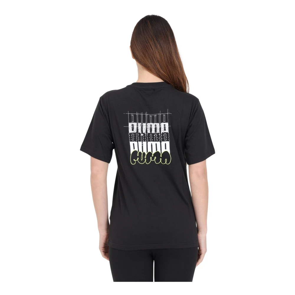 Puma T-Shirts Black Dames