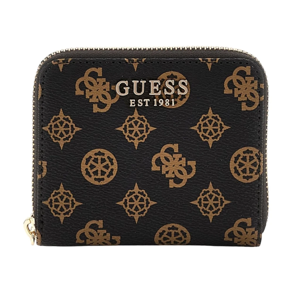 Guess Bruine Synthetische Damesportemonnee Brown Dames