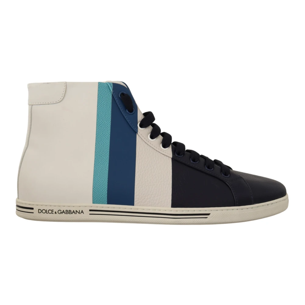 Dolce & Gabbana Men's Multicolor Sneakers, 9 Uk, Mid Top Trainers