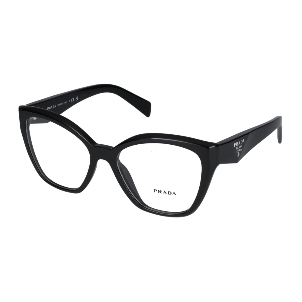 Prada Stiliga Glasögon 0PR 20Zv Black, Dam