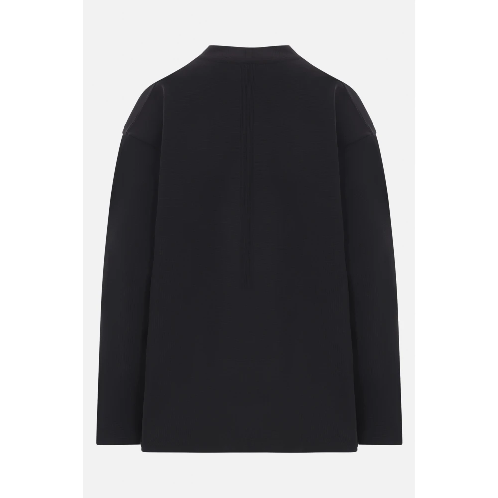 Cfcl Zwarte Milano Gebreide Jas Black Heren