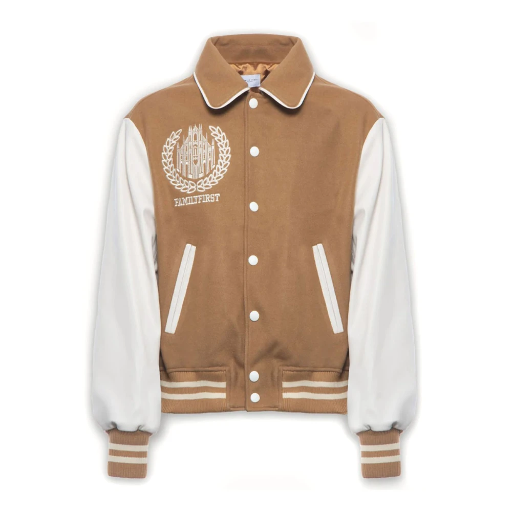 Family First Varsity College Kameel Jas Beige Heren