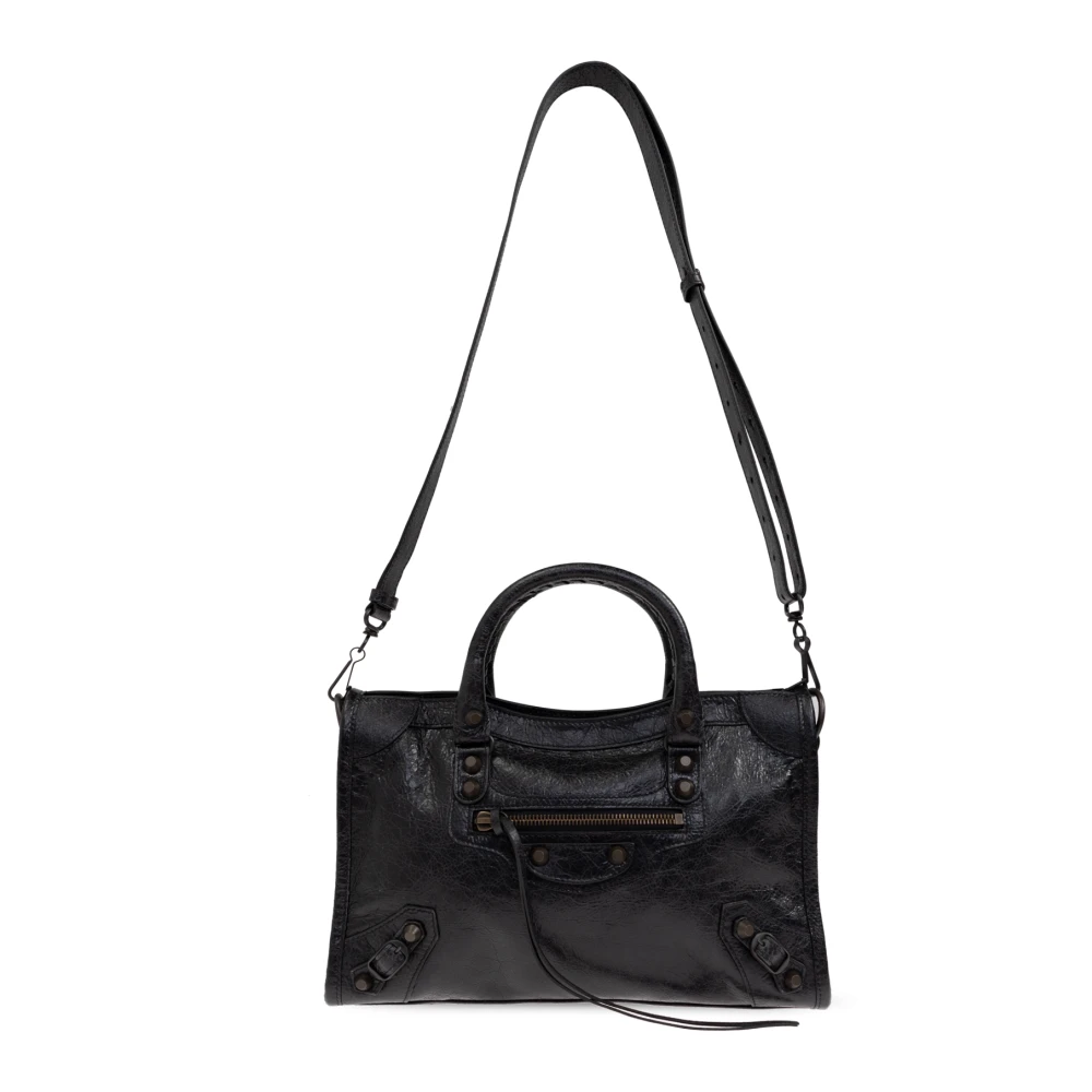 Balenciaga Handtas Le City Klein Black Dames