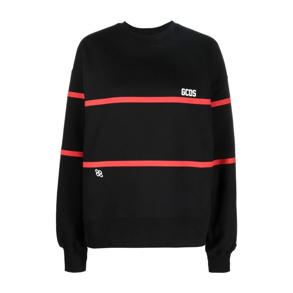 Gcds Low Band Logo Stijlvolle Tee Black Dames