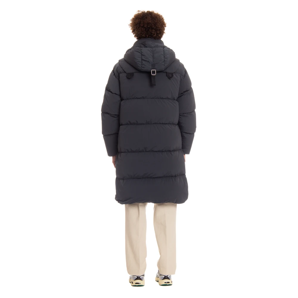 C.P. Company Grijze Jassen met Afneembare Capuchon Gray Heren