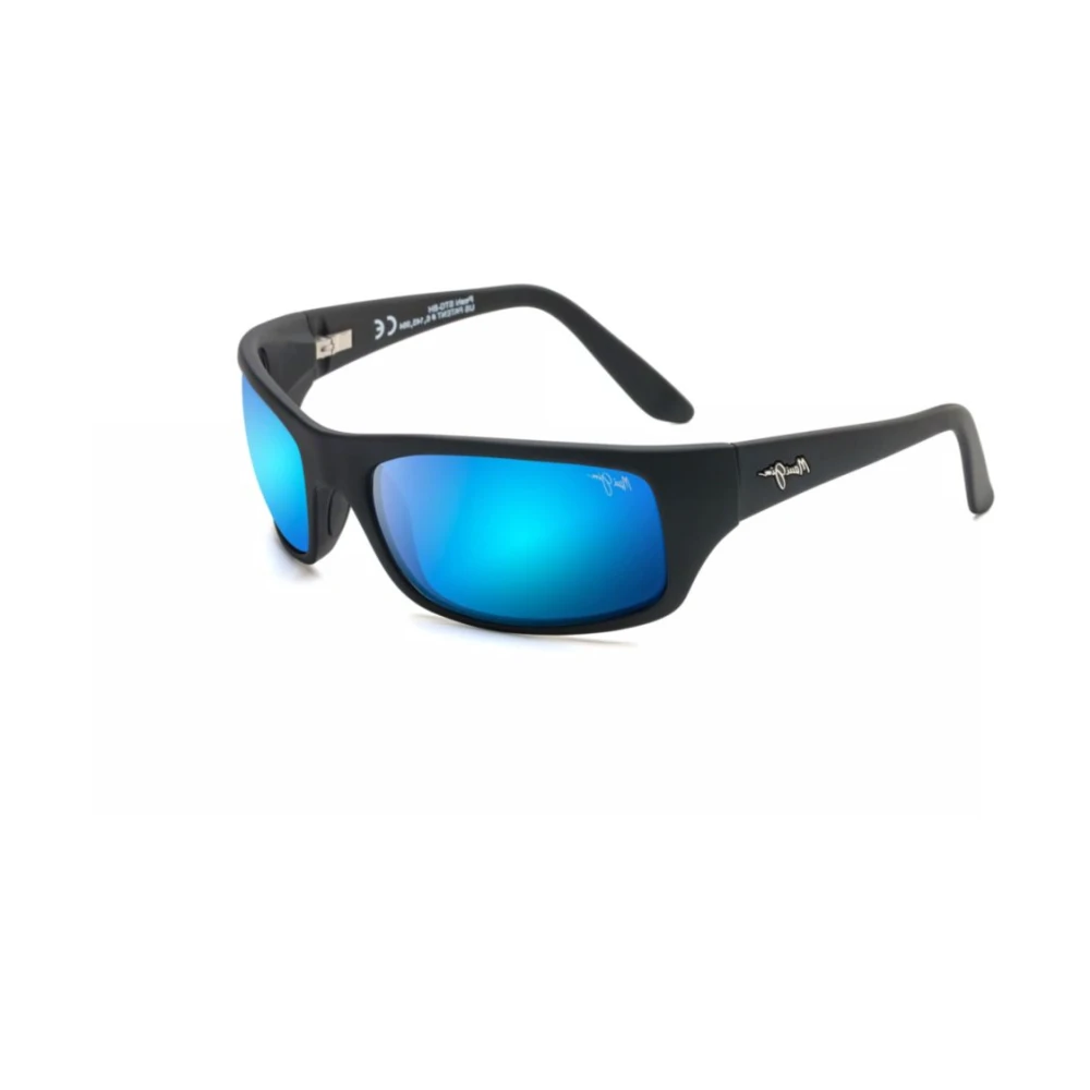 Maui Jim Unisex Black Sunglasses, 65 Mm, Polarized Sunglasses For Outdoor Activities