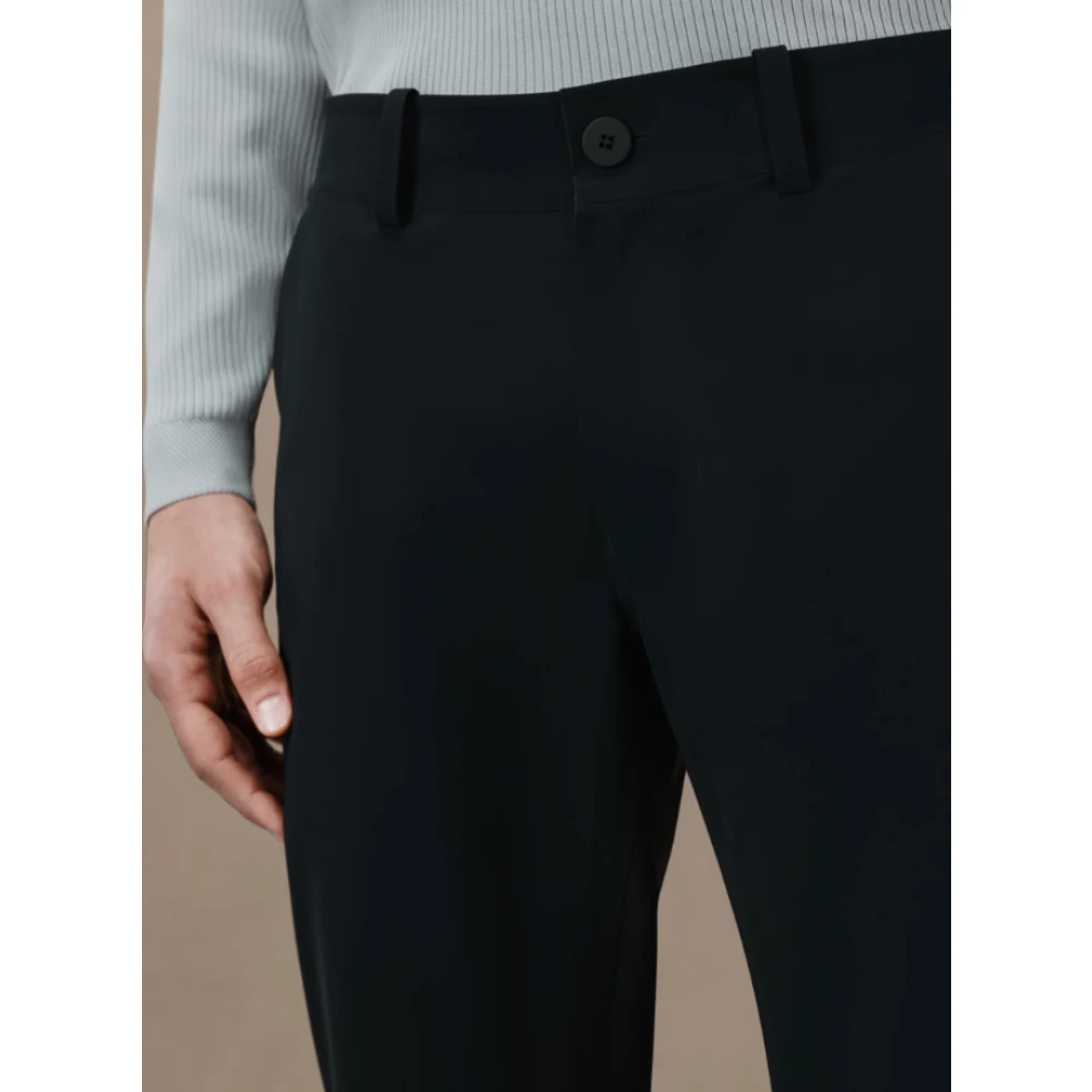 RRD Blauwe Chino Broek met Surflex Stof Black Heren