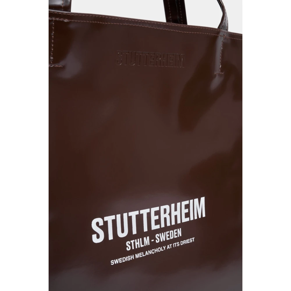 Stutterheim Grote Waterdichte Tote Tas Brown Dames